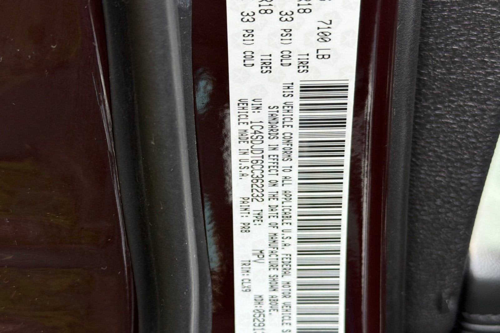 2012 Dodge Durango Crew