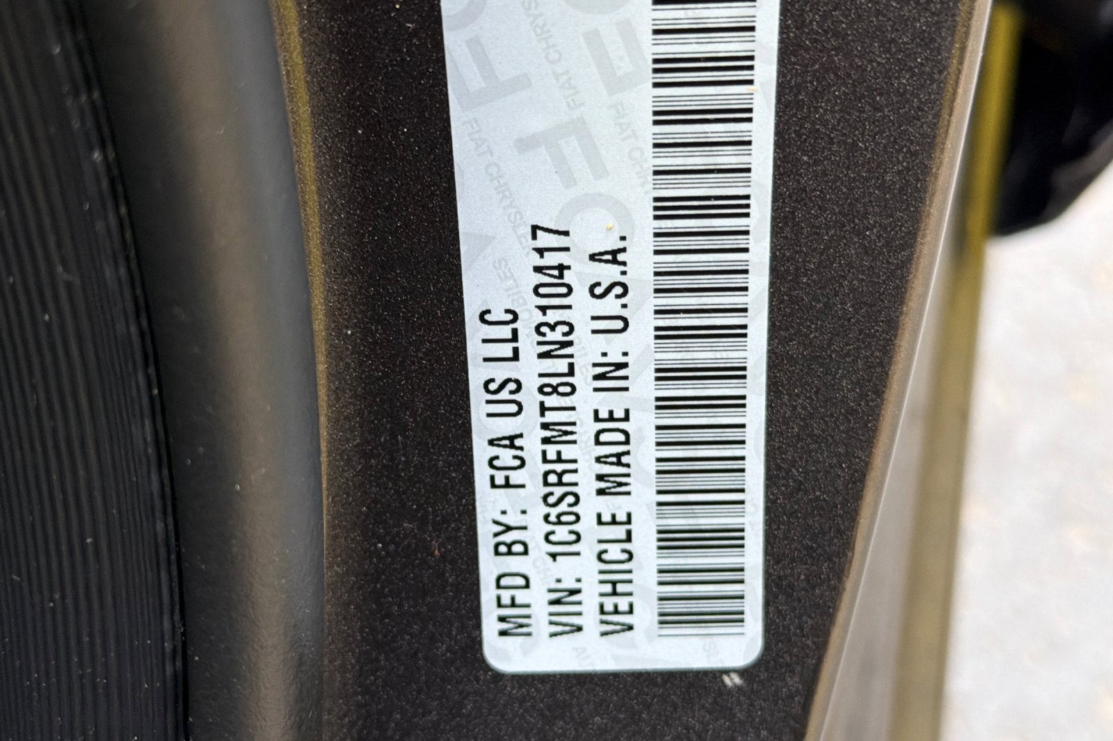 2020 RAM 1500 Big Horn