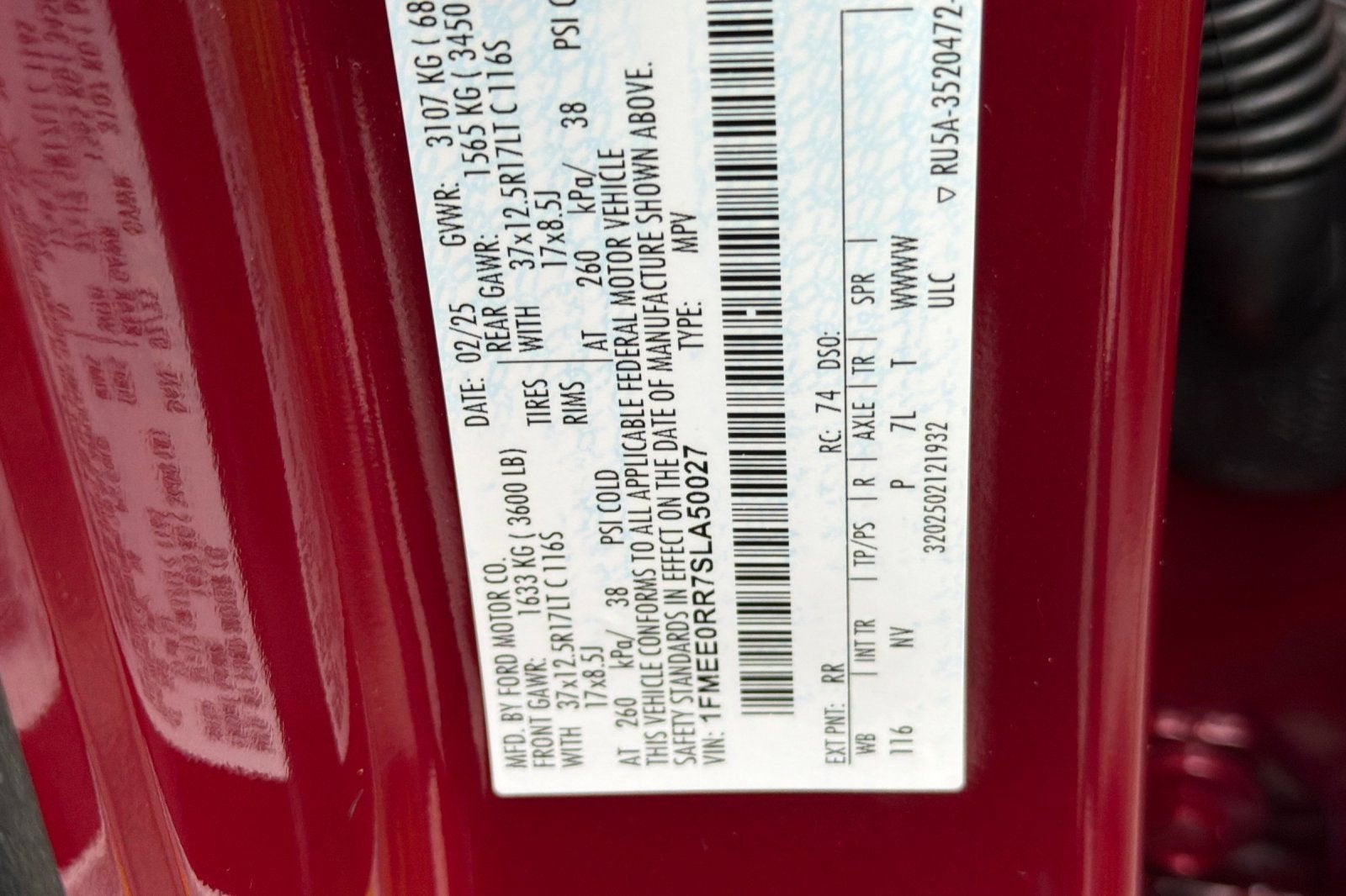 2025 Ford Bronco Raptor