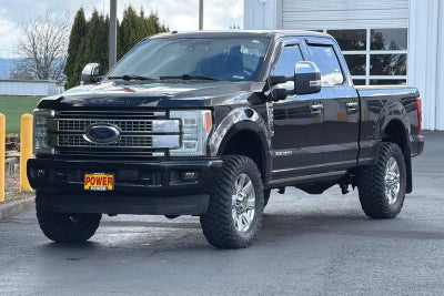 2017 Ford Super Duty F-350 SRW Platinum