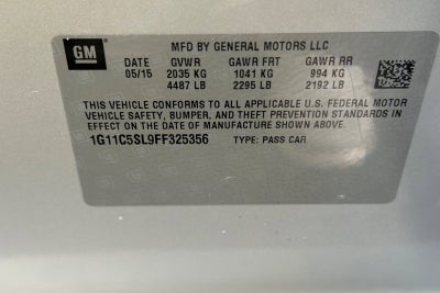 2015 Chevrolet Malibu LT