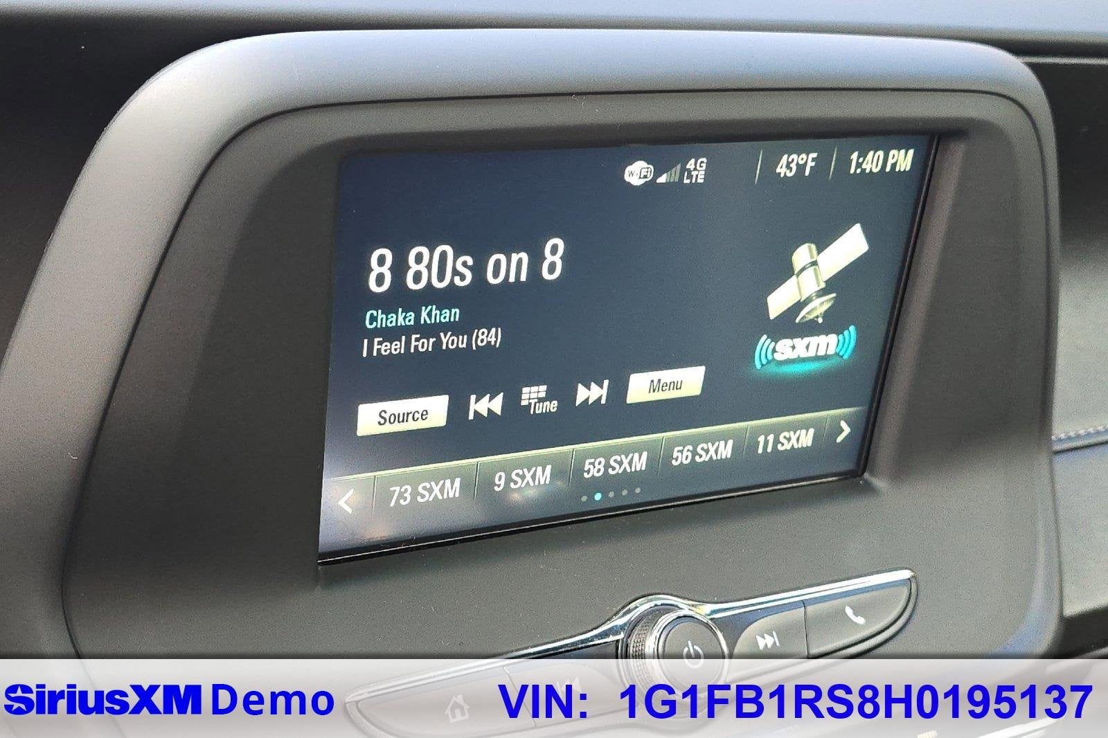 2017 Chevrolet Camaro 1LT