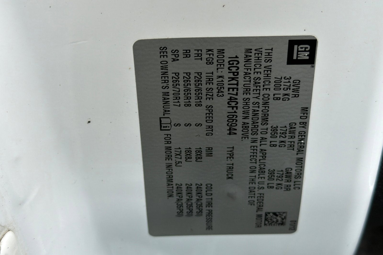 2012 Chevrolet Silverado 1500 LTZ