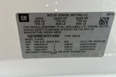 2015 Chevrolet Silverado 1500 LT