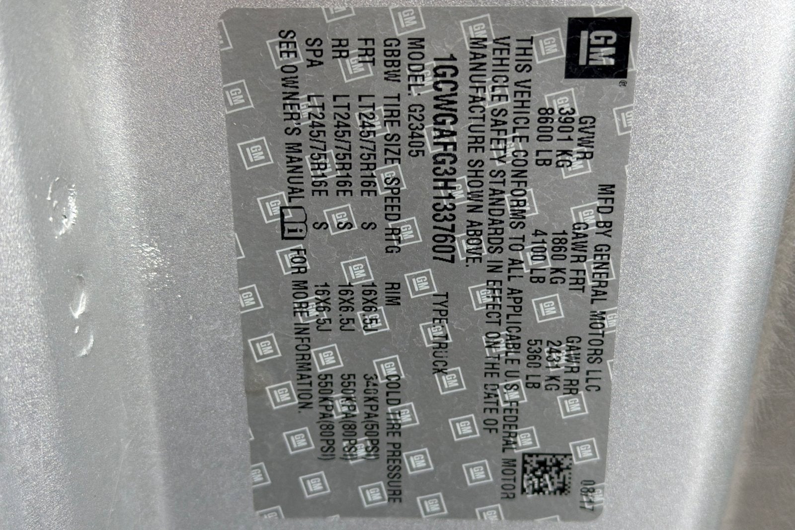 2017 Chevrolet Express Cargo 2500 2500 RWD 135"