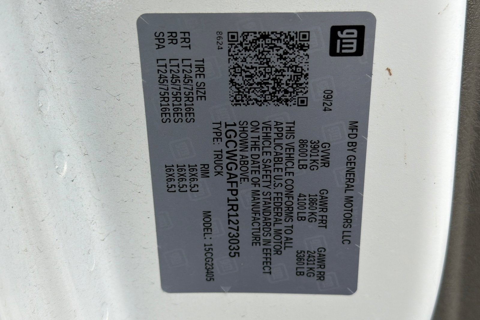 2024 Chevrolet Express Cargo 2500 WT