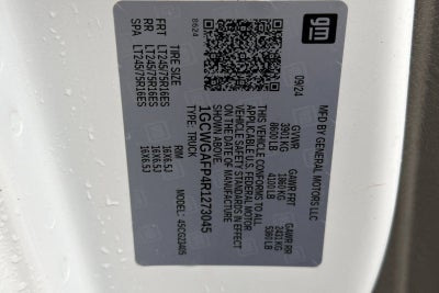 2024 Chevrolet Express Cargo 2500 WT