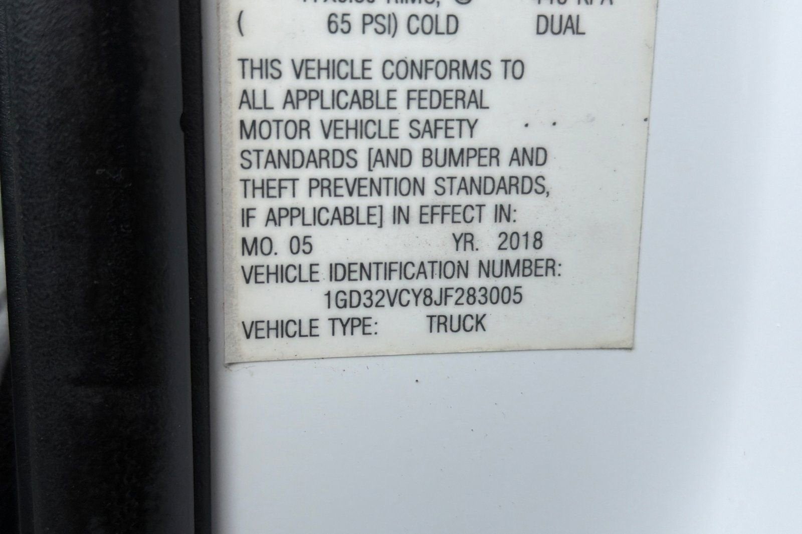 2018 GMC Sierra 3500 HD Chassis Cab REG CAB 4WD 162"