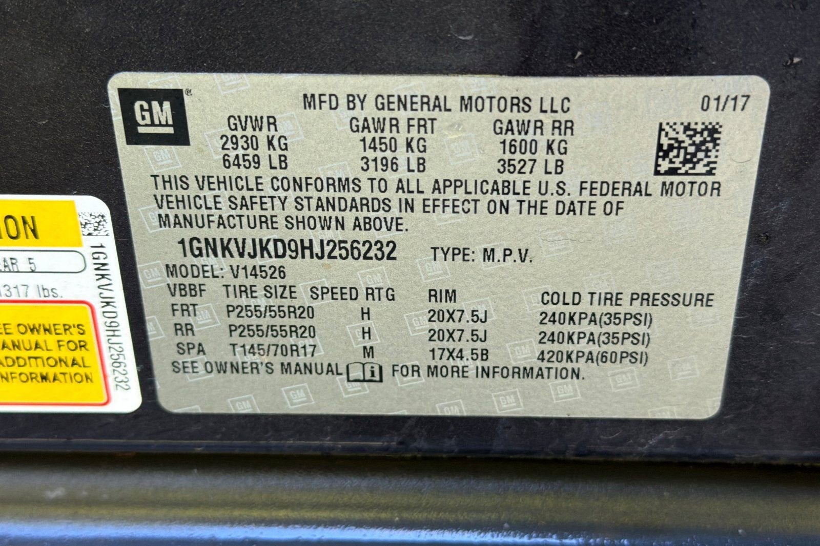 2017 Chevrolet Traverse Premier