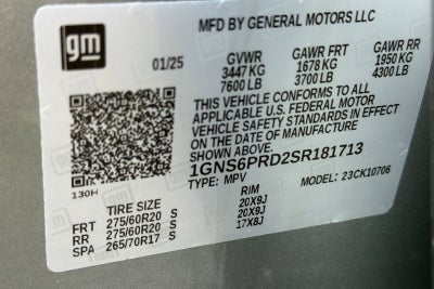 2025 Chevrolet Tahoe Z71