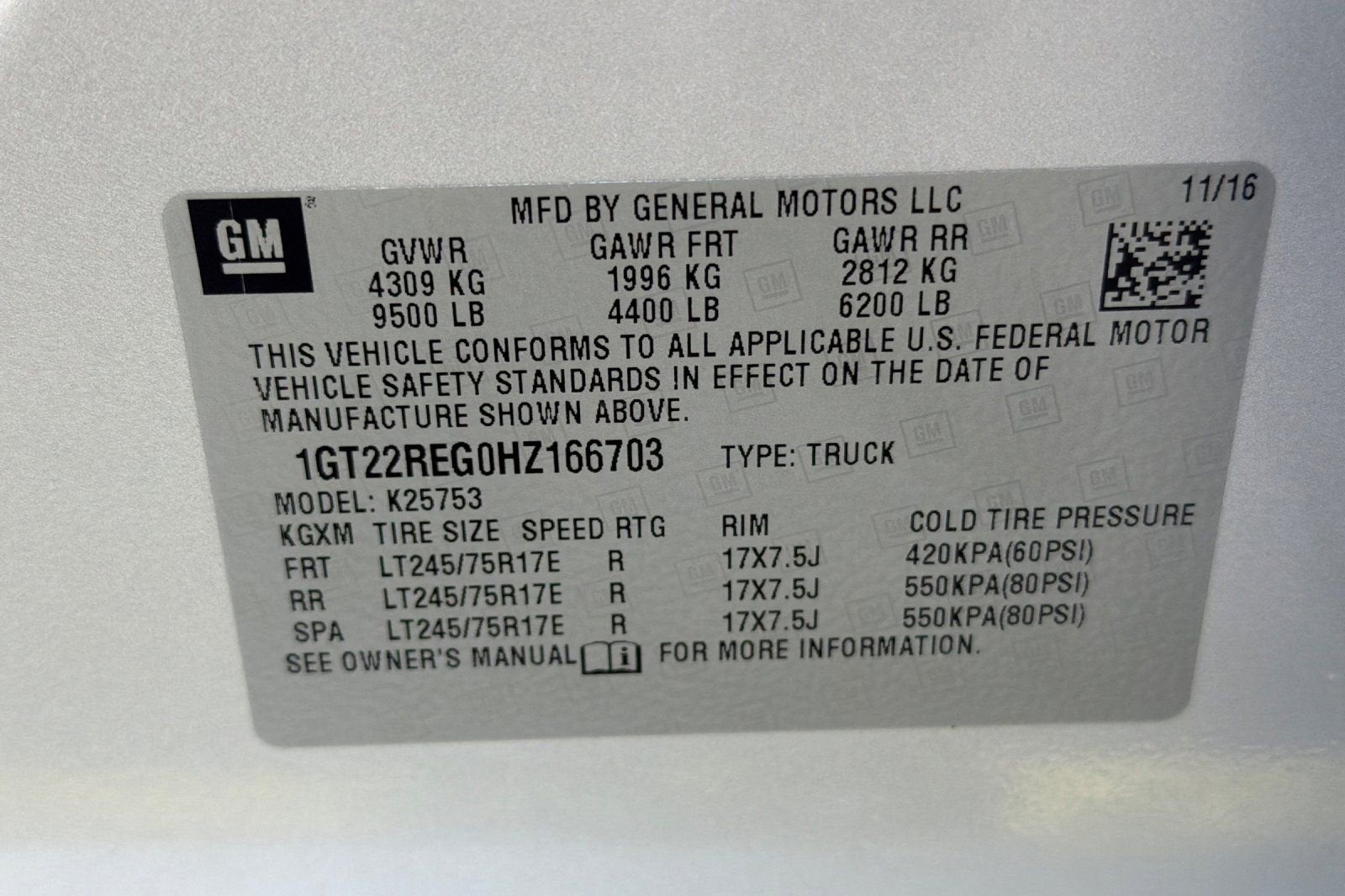 2017 GMC Sierra 2500 HD Base