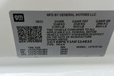 2022 GMC Sierra 2500 HD AT4