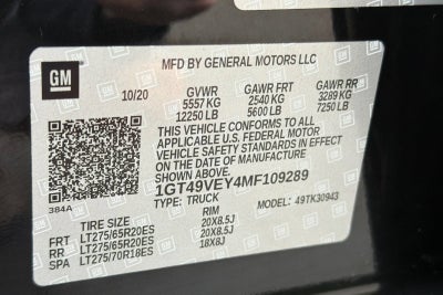 2021 GMC Sierra 3500 HD AT4