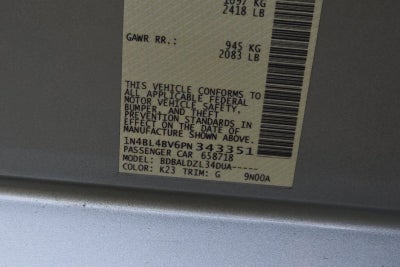 2023 Nissan Altima 2.5 S