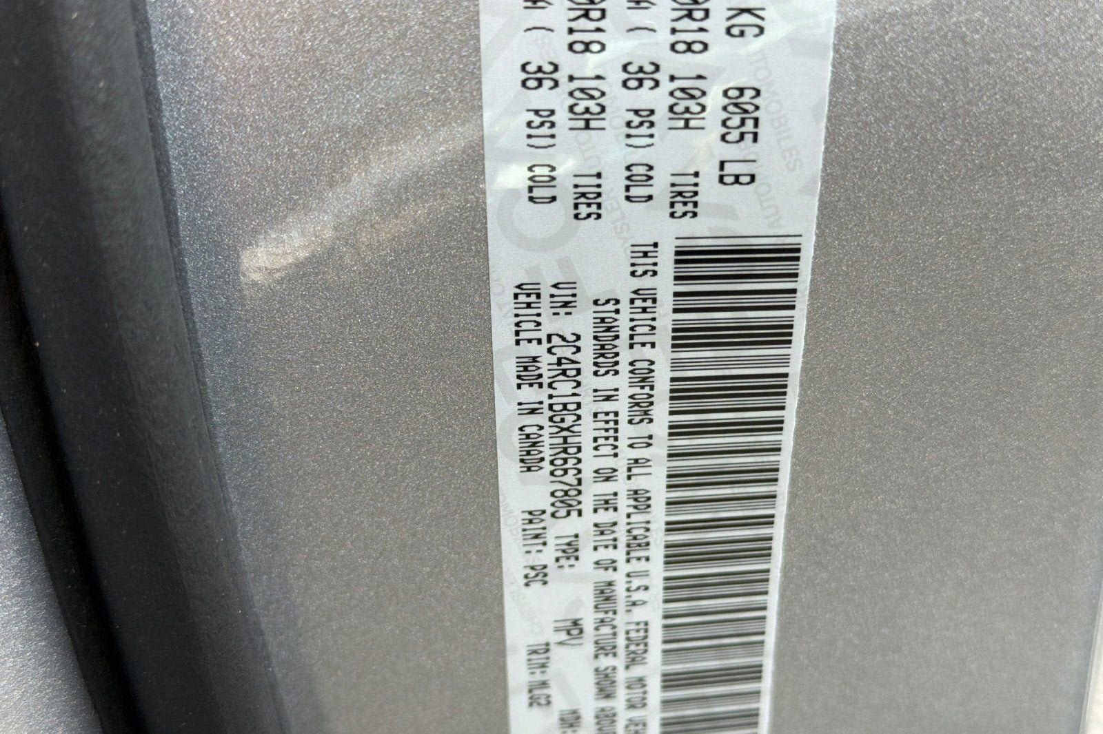 2017 Chrysler Pacifica Touring-L