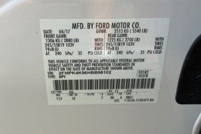 2017 Ford Edge Titanium