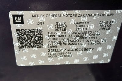 2018 Chevrolet Impala LS