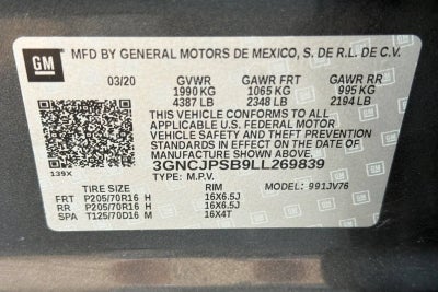 2020 Chevrolet Trax LT