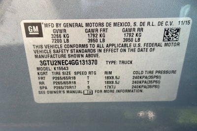 2016 GMC Sierra 1500 SLT