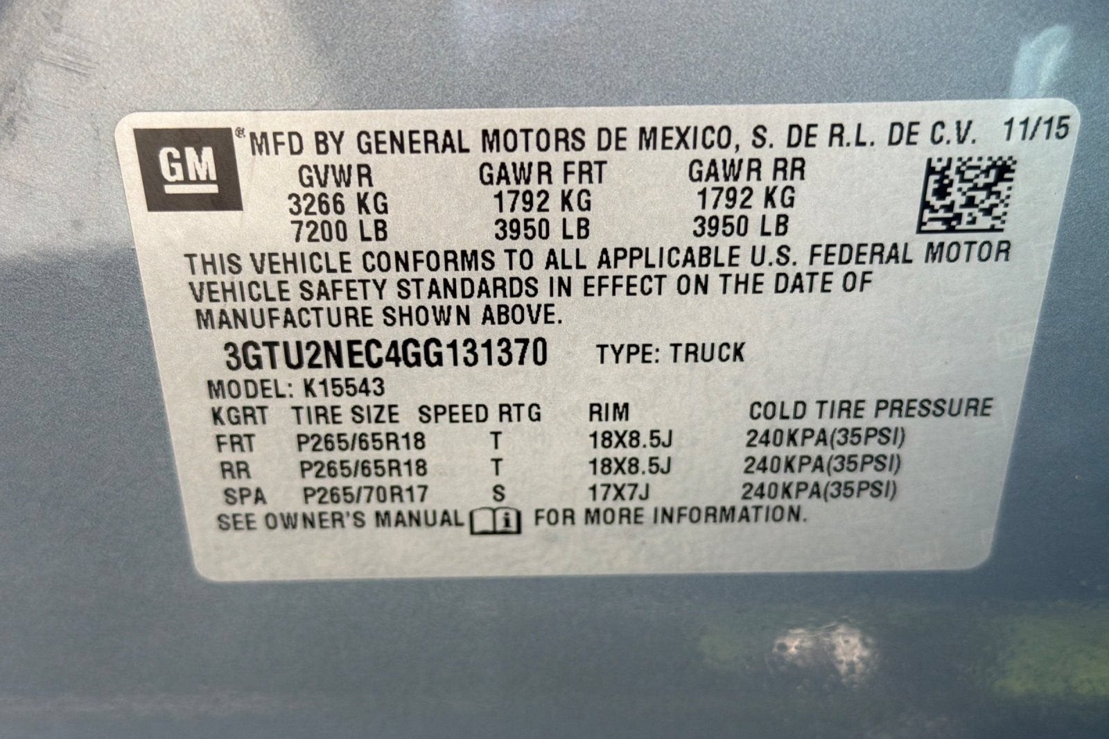 2016 GMC Sierra 1500 SLT
