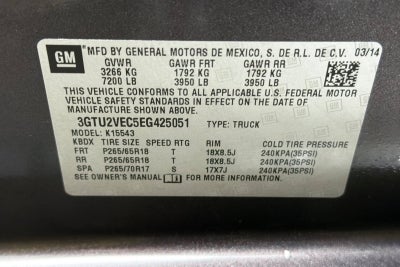 2014 GMC Sierra 1500 SLT