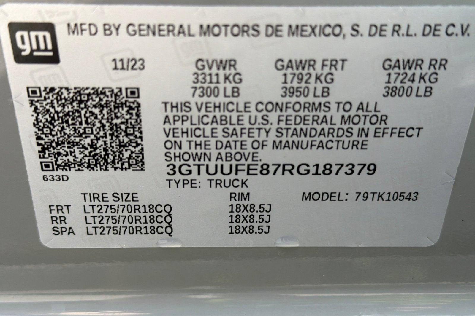 2024 GMC Sierra 1500 AT4X