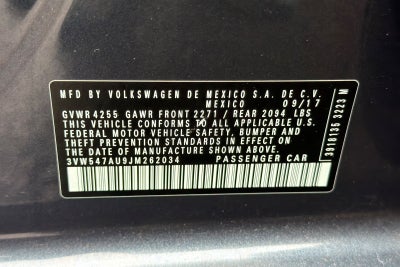 2018 Volkswagen Golf GTI S