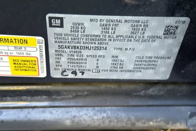 2017 Buick Enclave Leather