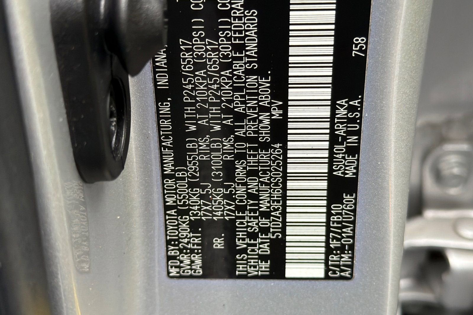 2012 Toyota Highlander Base