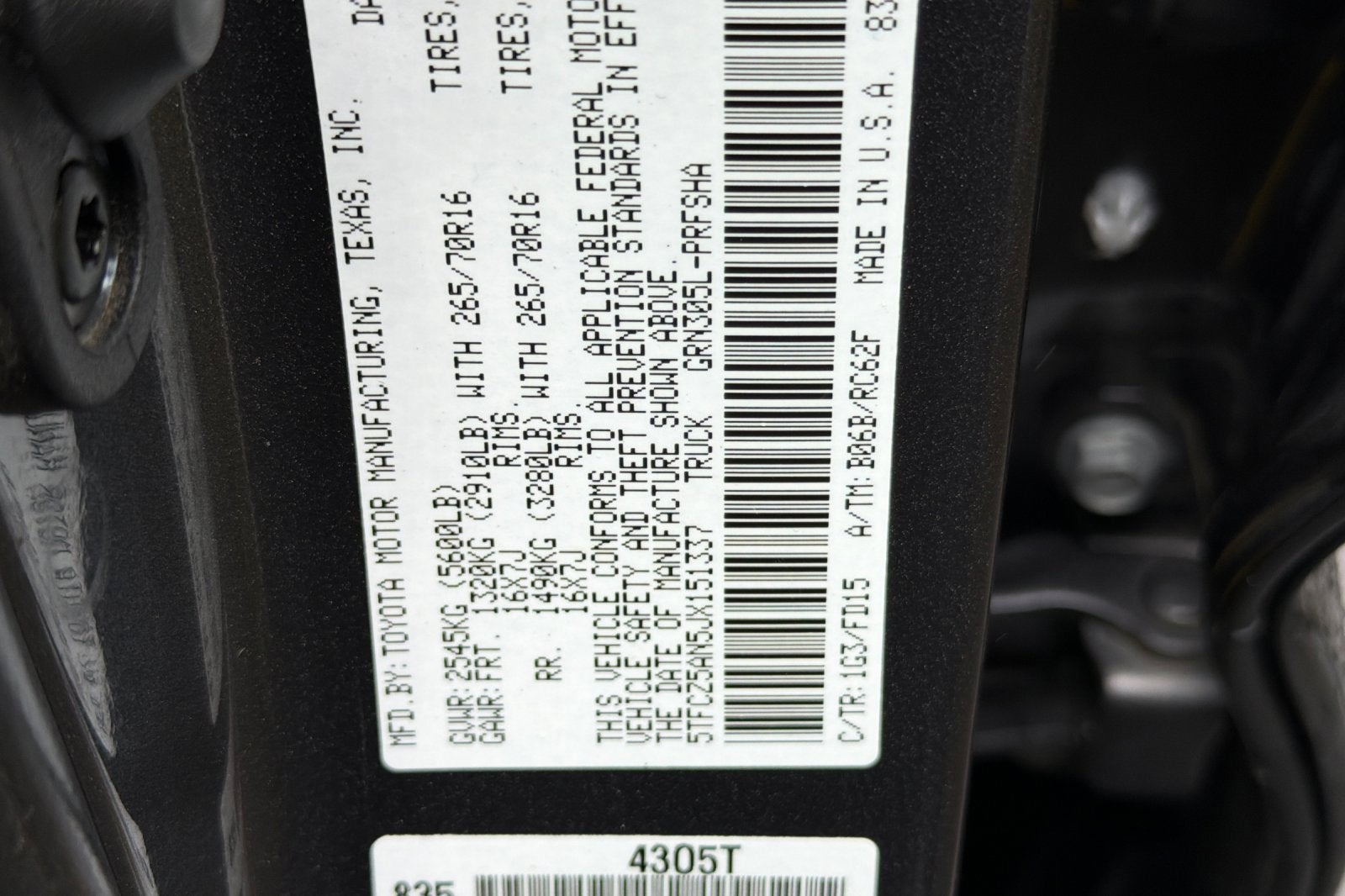 2018 Toyota Tacoma SR