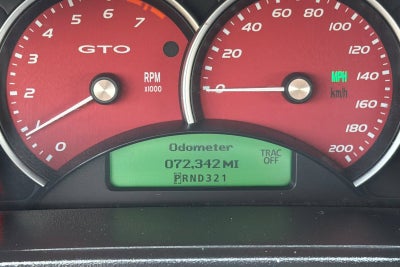 2006 Pontiac GTO 2DR CPE