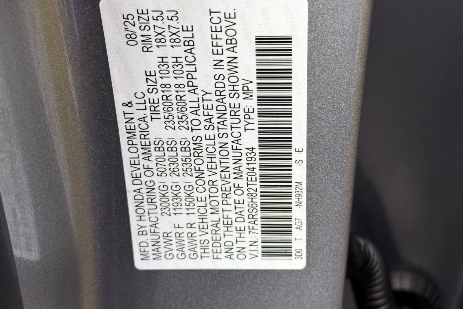 2026 Honda CR-V Hybrid Sport-L