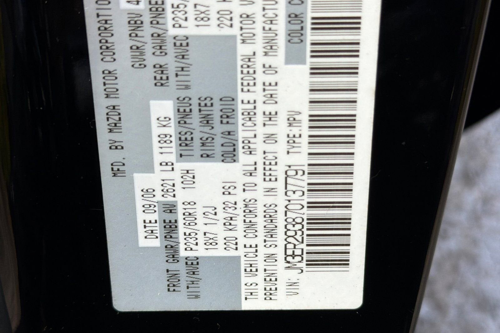 2007 Mazda Mazda CX-7 Grand Touring