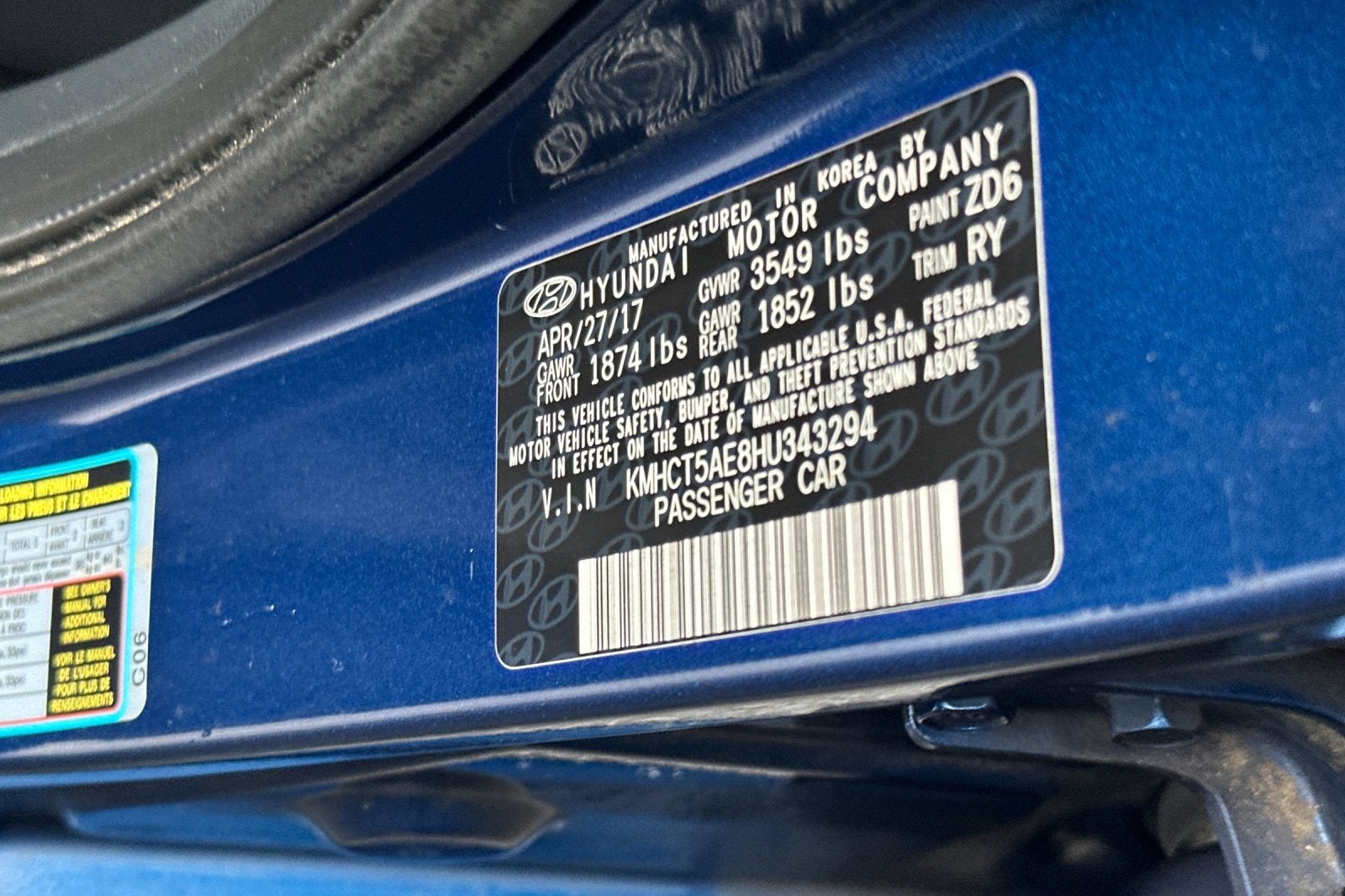 2017 Hyundai Accent SE