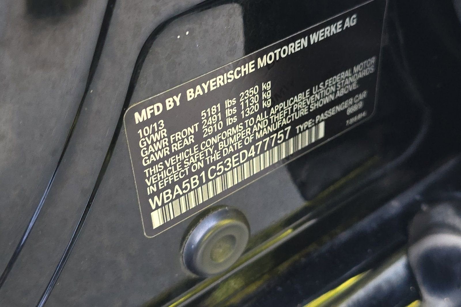 2014 BMW 5 Series 535i