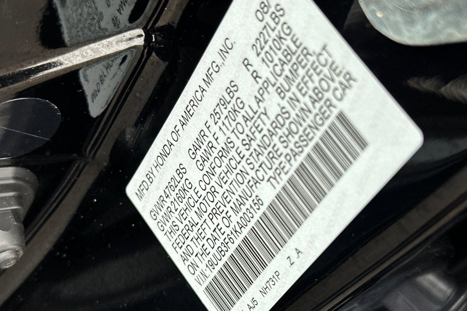 2019 Acura TLX w/A-Spec Pkg