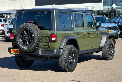 2022 Jeep Wrangler Unlimited Willys