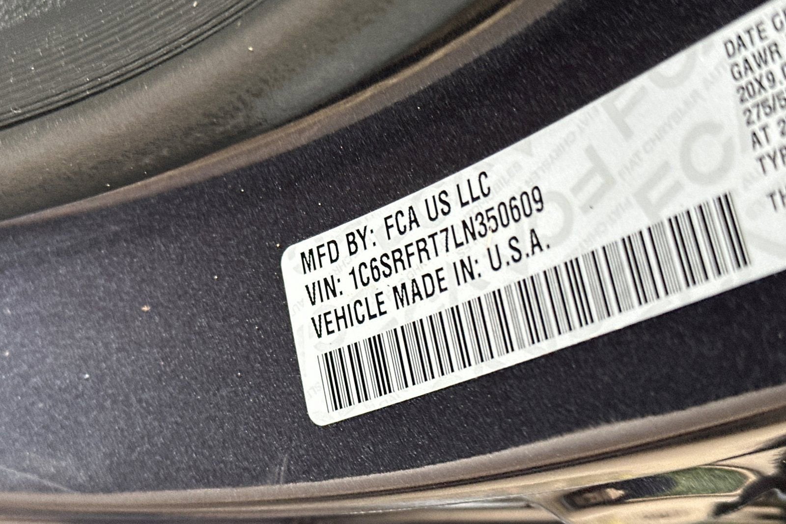 2020 RAM 1500 Laramie