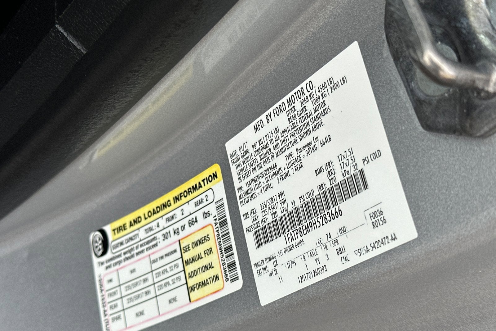 2017 Ford Mustang V6