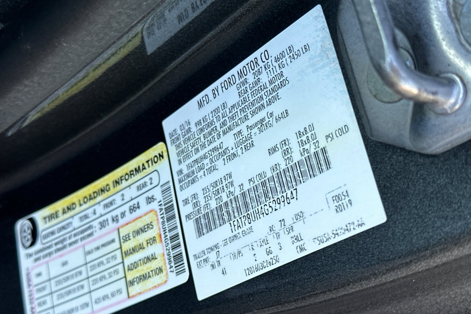 2016 Ford Mustang EcoBoost Premium