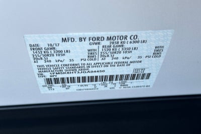 2018 Ford Explorer Platinum