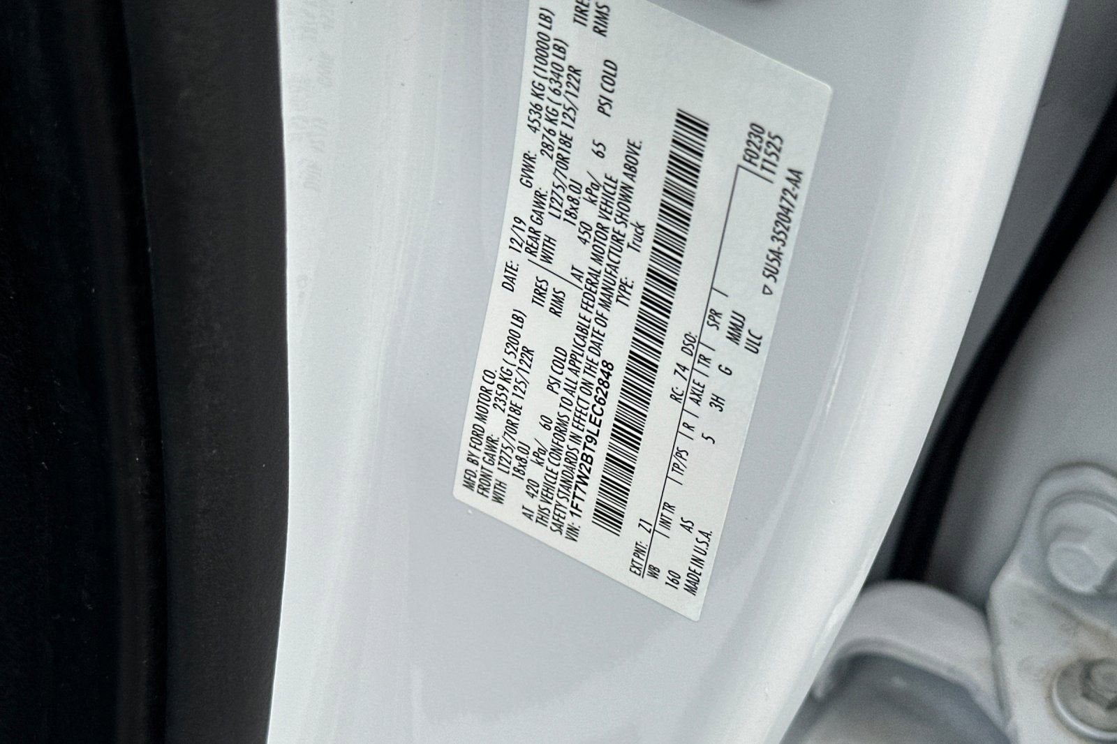 2020 Ford Super Duty F-250 SRW XL