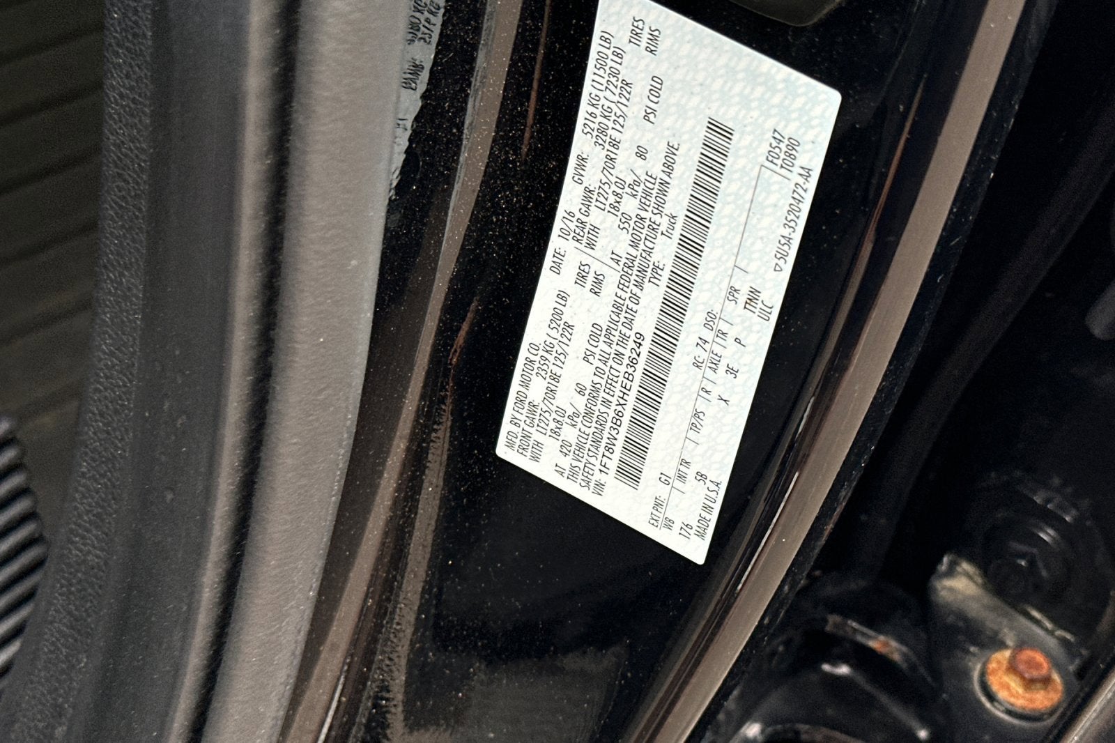 2017 Ford Super Duty F-350 SRW Platinum