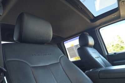 2016 Ford Super Duty F-350 SRW Platinum