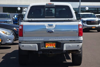 2016 Ford Super Duty F-350 SRW Platinum