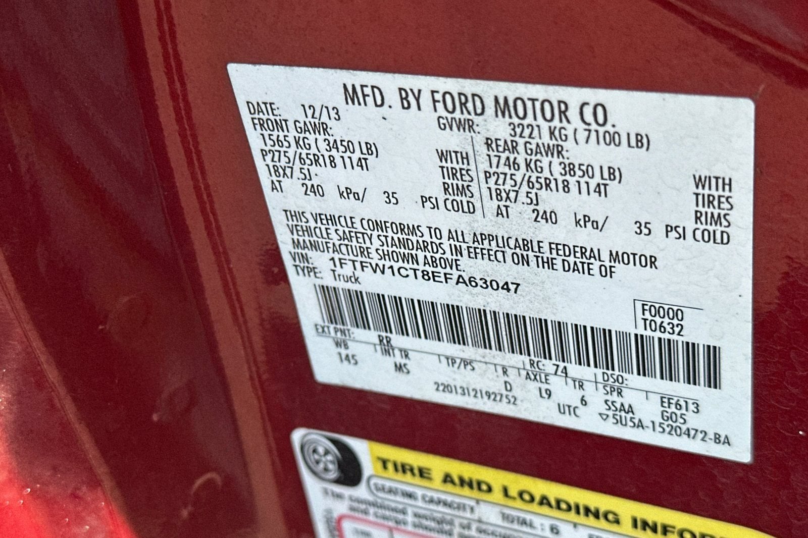 2014 Ford F-150 XL
