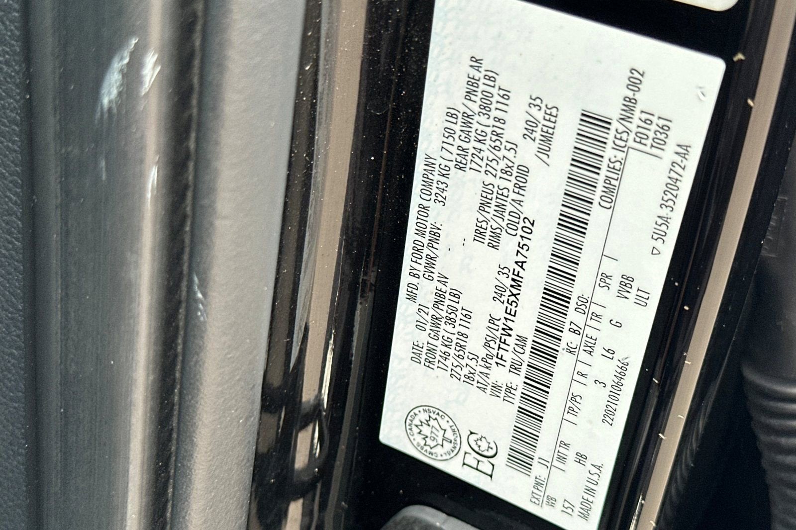 2021 Ford F-150 XL