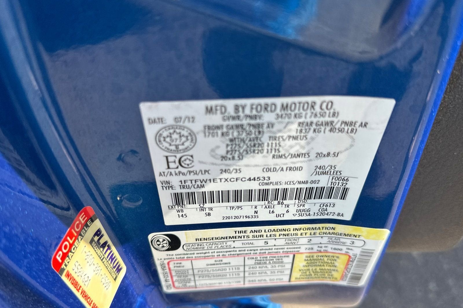 2012 Ford F-150 XL