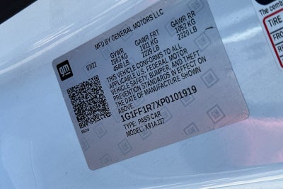 2023 Chevrolet Camaro 1SS