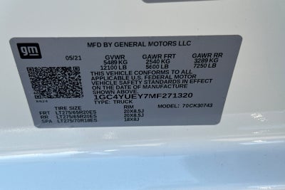 2021 Chevrolet Silverado 3500 HD LTZ